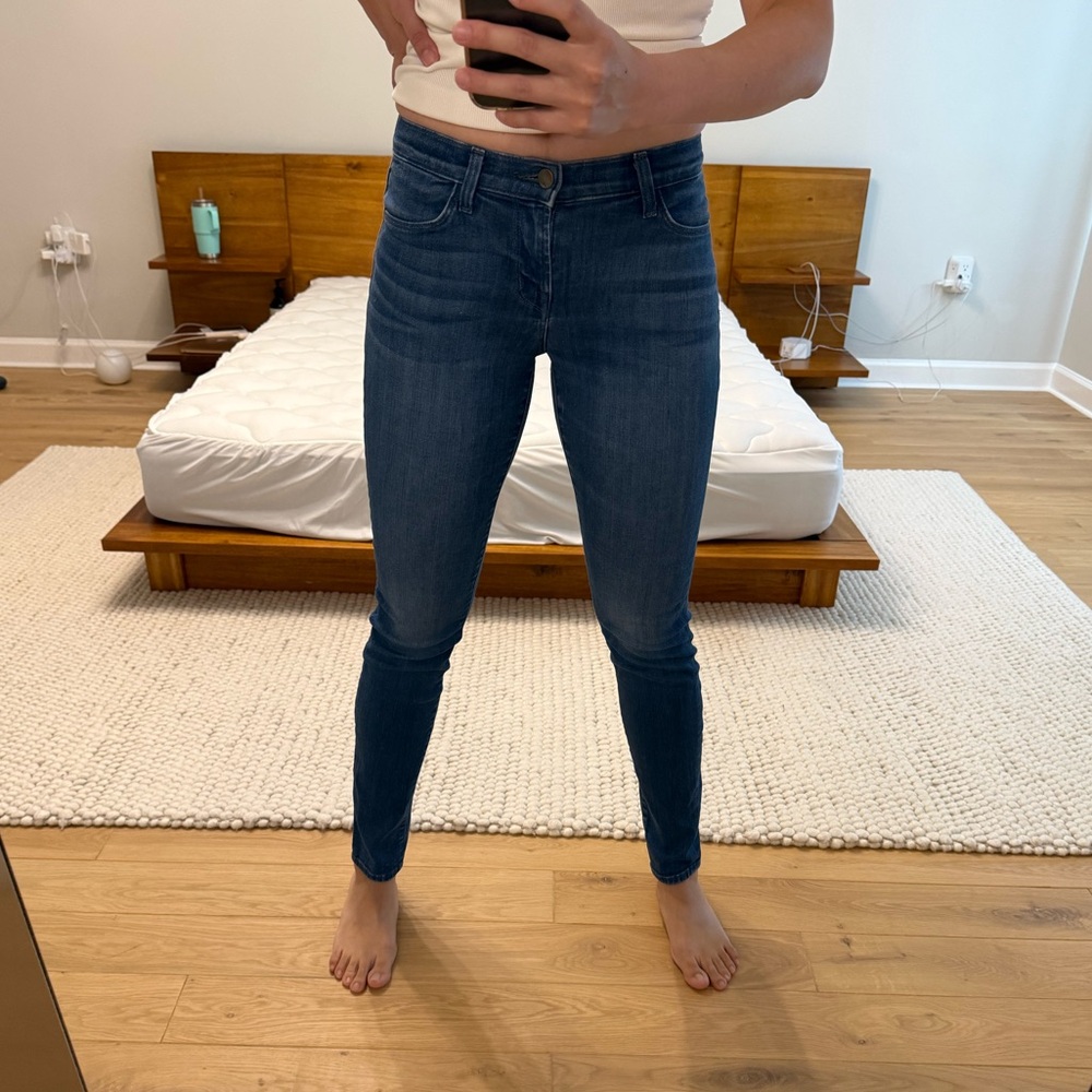 J Brand Mid Rise Skinny Jeans